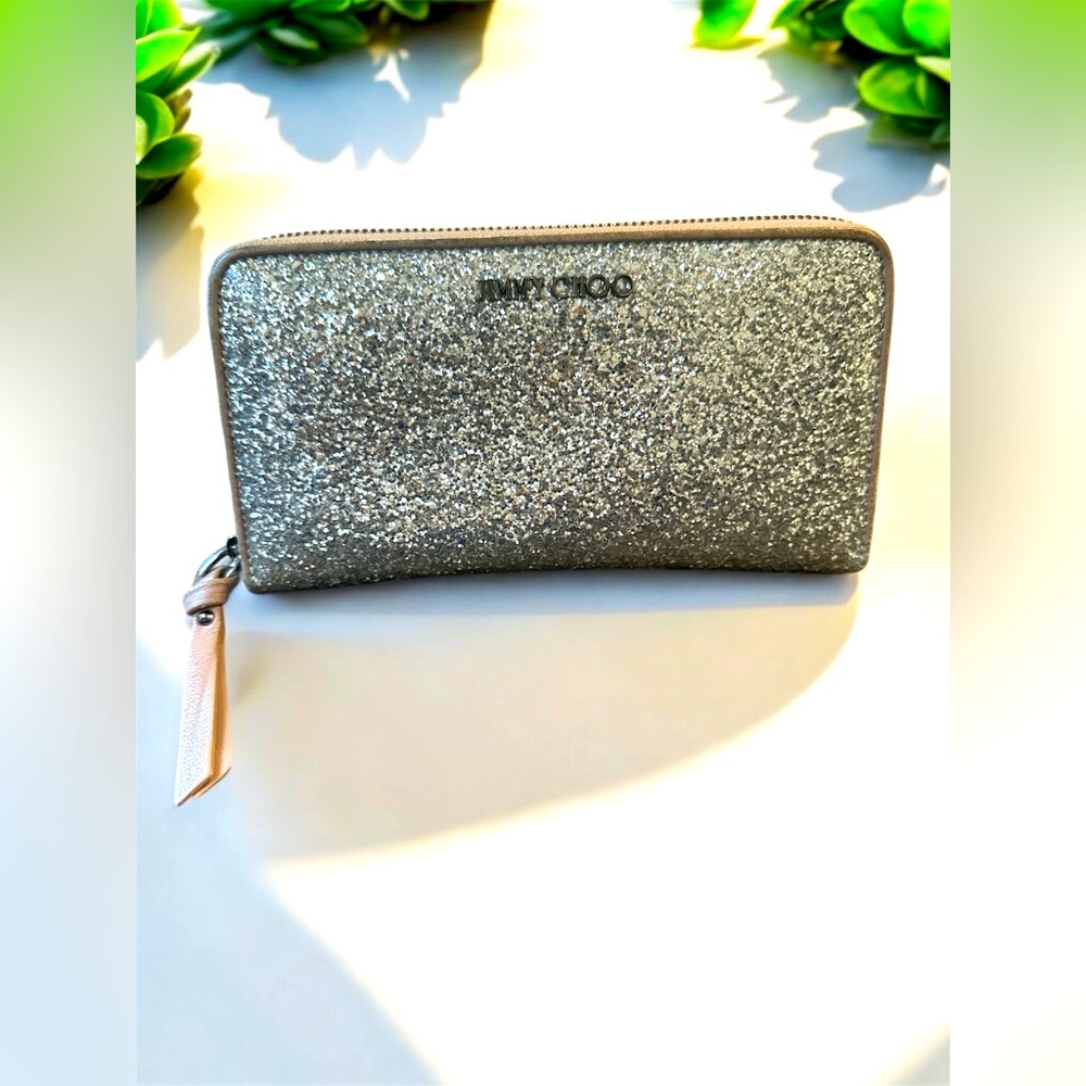 ✨Jimmy Choo Glitter Wallet✨